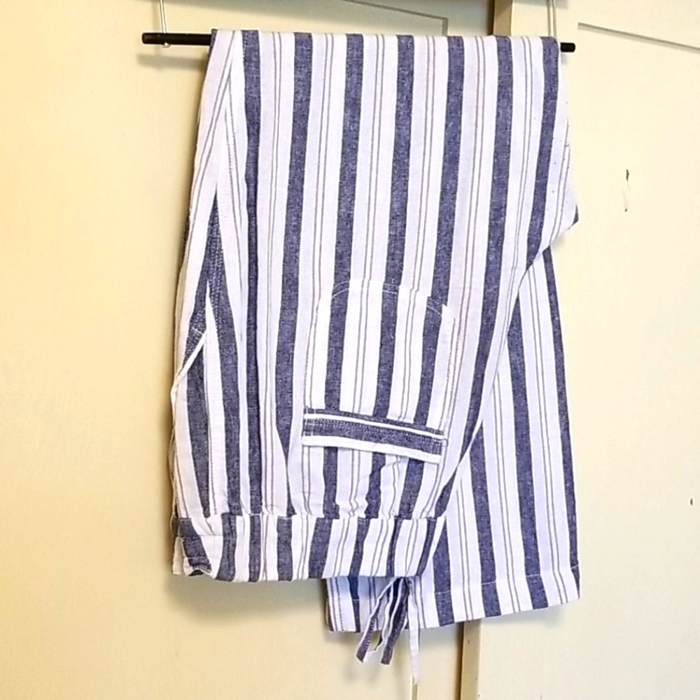 Per Se PXL striped linen pants